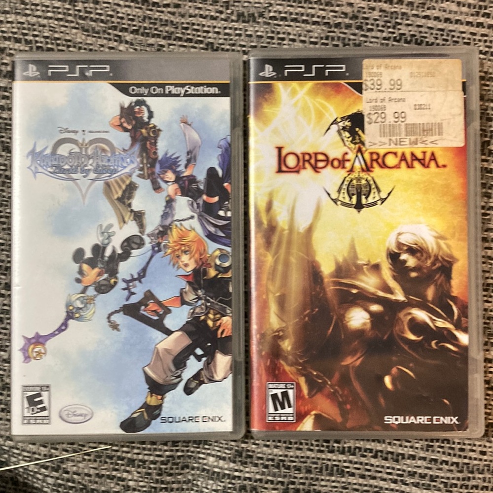 2 PSP games